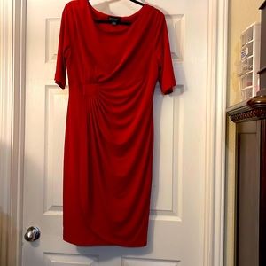 Red dress